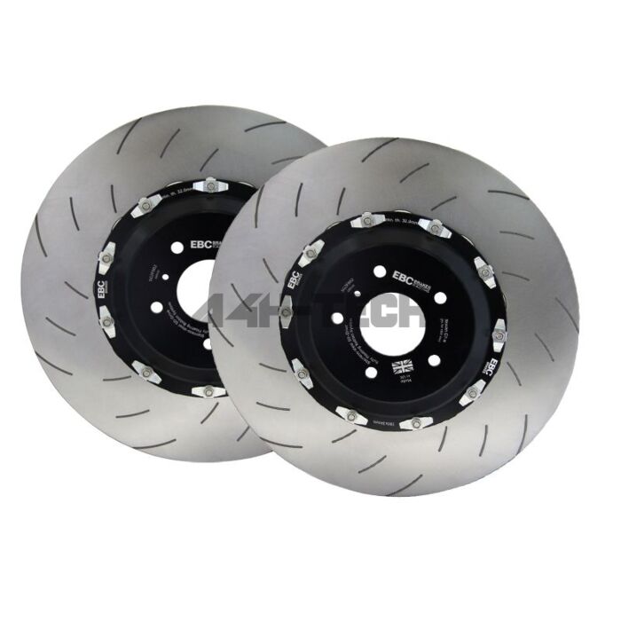 EBC Racing 2-delige remschijven Voorzijde (Honda Civic 15+ 2.0 Type R Turbo FK2/FK8/FL5) main product photo