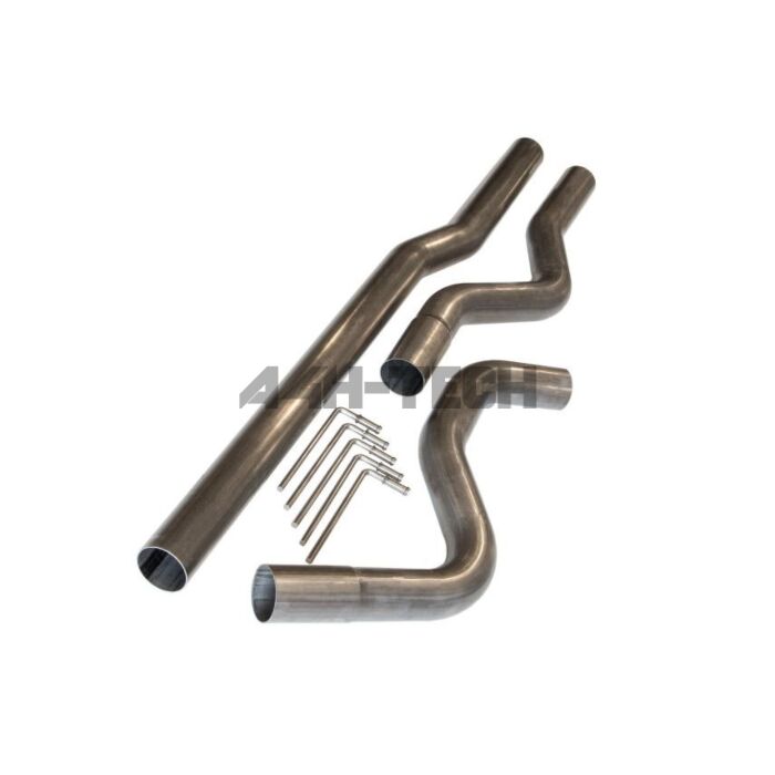 Speedfactory 3'' RVS buizen kit DIY uitlaatsysteem (Civic/CRX/Del sol/Integra) | SF-04-200 | A4H-TECH / ALL4HONDA.COM main product photo