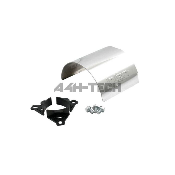 Injen gepolijst aluminium hitteschild (universeel) main product photo