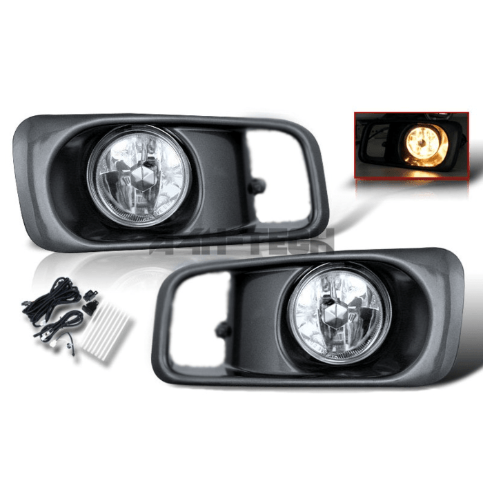 Mistlampen Chrome (Civic 99-00 2/3/4 drs) | FL-CV99J-C | A4H-TECH main product photo