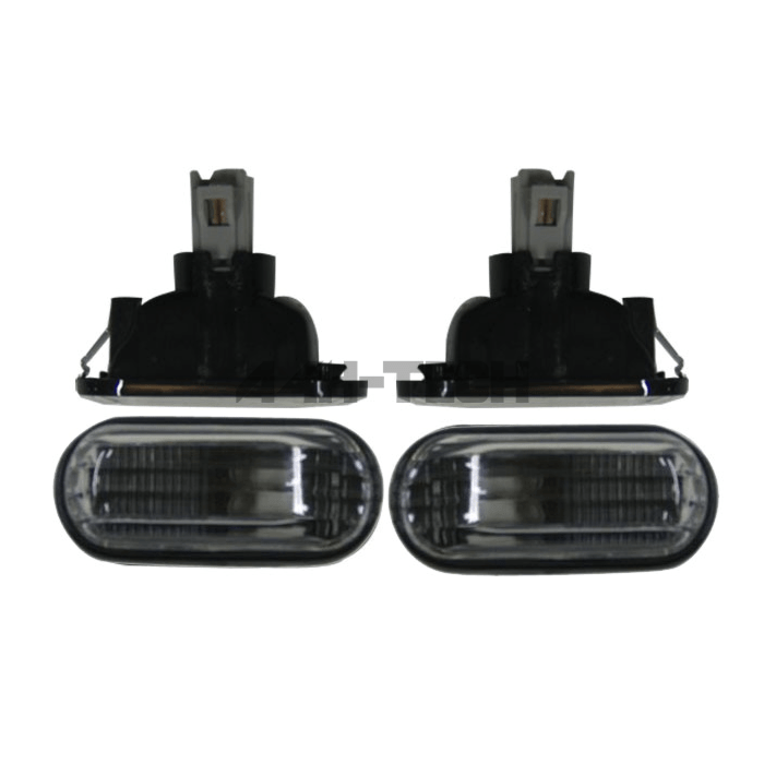 Knipperlichten Zijkant Zwart Plat (Civic/CRX/Del Sol/Integra/S2000) | FL-HONDA-FJM-S | A4H-TECH main product photo