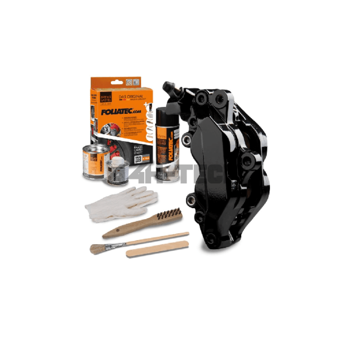 Foliatec Remklauw verf set midnight zwart (universeel) | FT-2164 | A4H-TECH / ALL4HONDA.COM main product photo