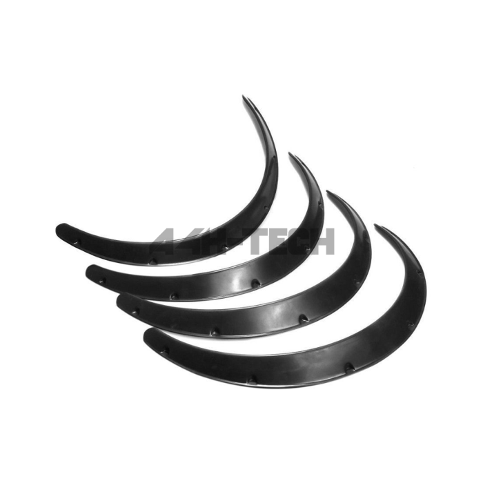 H-Gear Tuner-Line ABS plastic verbrede spatbord randen/flares zwart 5cm breed (universeel) main product photo