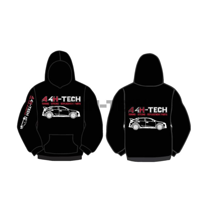A4H-TECH Capuchon Trui/Hoody Zwart + Logo (universeel) main product photo