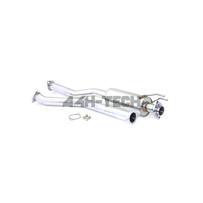M2 sport Middendemper RVS (Civic 01-06 1.4/1.6 3drs) | M2-MHD-EP2-H | A4H-TECH main product photo