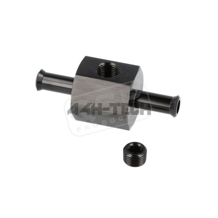 QSP in-line brandstofdruk meter adaptor (universeel) | QSP-QF-FPG-Z-8MM | A4H-TECH main product photo
