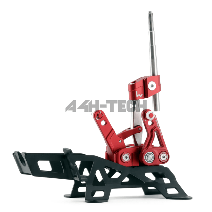 Hybrid Racing Verstelbare performance short shifter rood (Honda Civic 01-06/Integra 01-06/K-swap) | HYB-SAS-01-21 | A4H-TECH / ALL4HONDA.COM main product photo