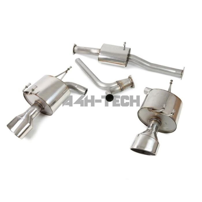 Milltek RVS uitlaatsysteem 3'' ovaal tips (Honda S2000 05-09) main product photo