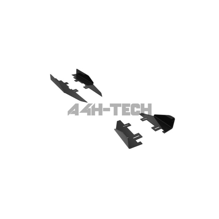 Maxton Design Street pro sideskirt flaps (Honda Civic 2022+ 2.0 Turbo Type R FL5) | MX-HO-CI-11-TYPE-R-CNC-SF1-GB | A4H-TECH / ALL4HONDA.COM main product photo