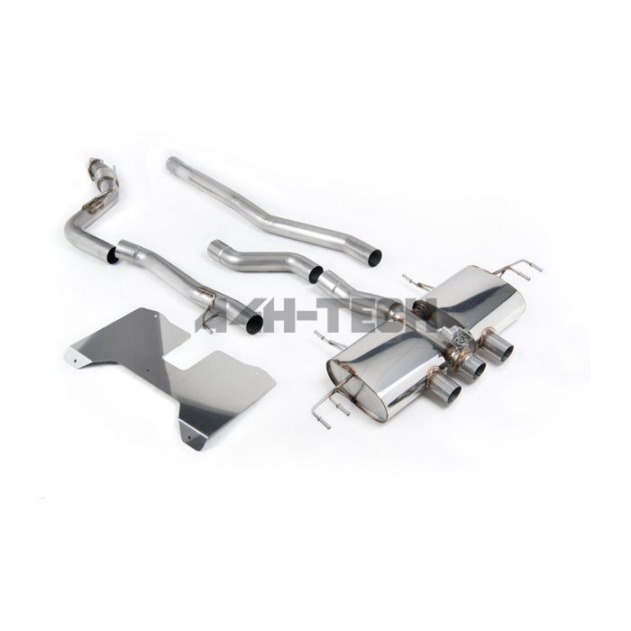 Milltek Race uitlaatsysteem RVS non resonated (Honda Civic 2022+ 2.0 Type R FL5) | MT-SSXHO27X | A4H-TECH / ALL4HONDA.COM main product photo
