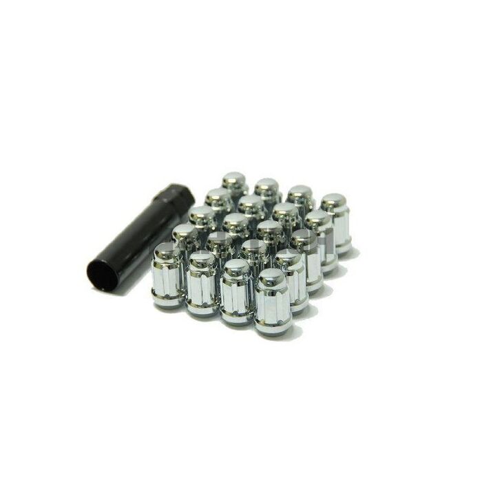 Muteki Super Tuner Wielmoeren Chroom (closed end) M12x1.5 (conisch) | MU-41886C | A4H-TECH main product photo