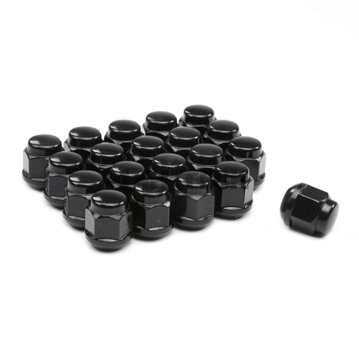 OEM Honda CR Wielmoeren zwart (closed end) M12x1.5mm (Bol Conisch) main product photo