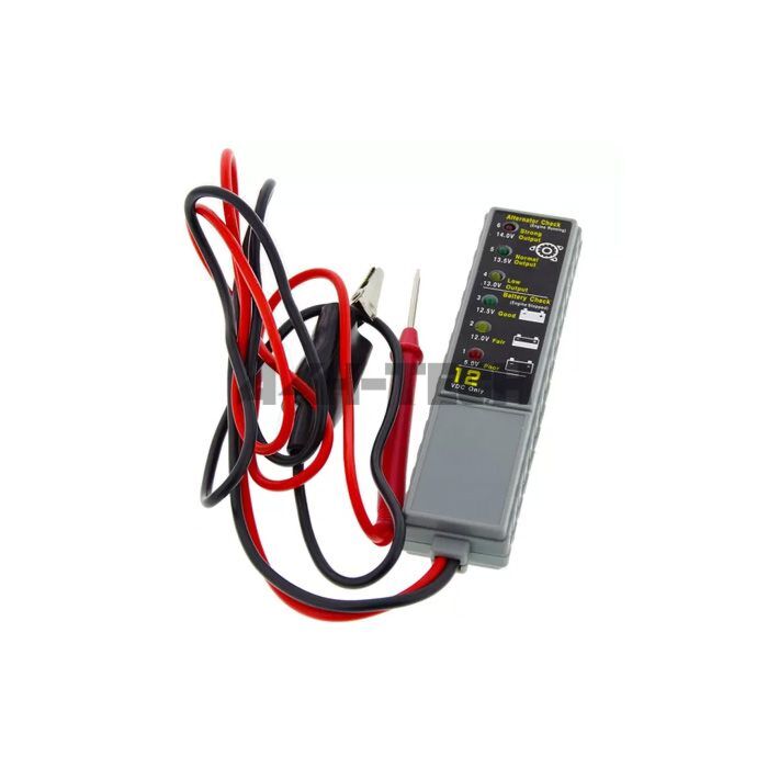 Performance Tool Accu tester LED 12V (universeel) | PFT-W2980 | A4H-TECH / ALL4HONDA.COM main product photo