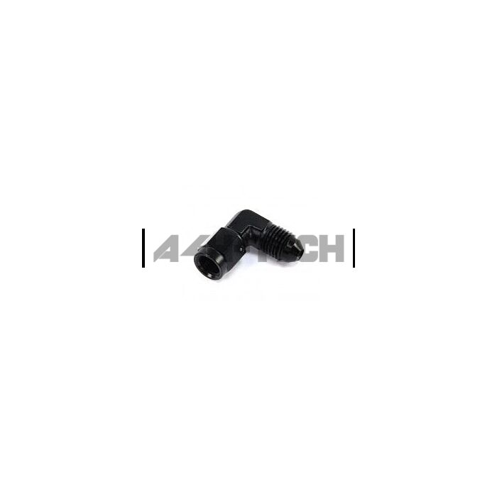 QSP 90 graden adaptor 4AN-4AN male/female (universeel) | QSP-QG9211-D04-ZW | A4H-TECH main product photo
