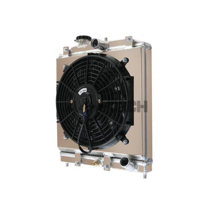 H-Gear Pro-Line Slim fan shroud + Aluminium radiateur kit (Honda B-Serie motoren) main product photo