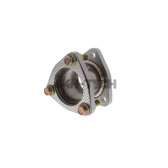 SRS 3-Bouts 6 cm Uitlaat adapter (universeel) | SRS-AD-6CM-T | A4H-TECH / ALL4HONDA.COM main product photo