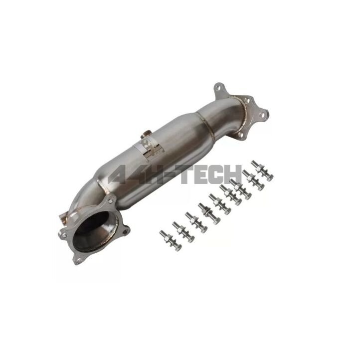 SRS RVS katalysator vervanger/down pipe 76MM (Honda Civic 17-21 2.0 Type R turbo FK8) main product photo