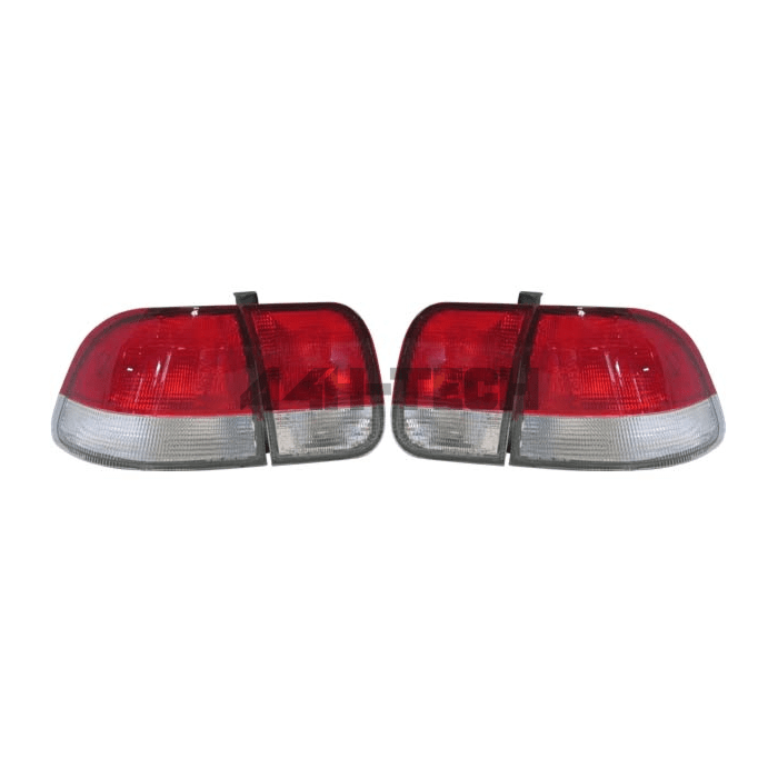 Achterlichten Facelift Rood/Helder Wit (Civic 96-00 4drs) | TL-CV964D-JDM | A4H-TECH main product photo