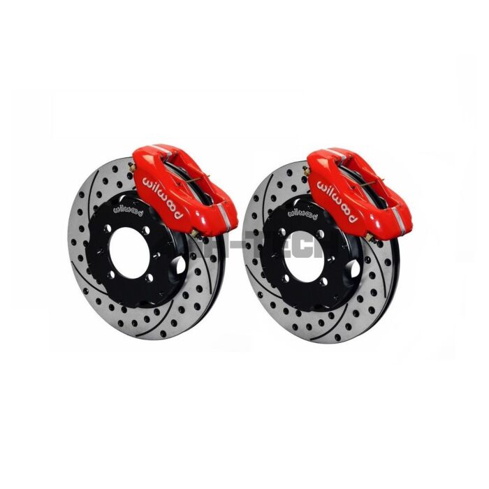 Wilwood Forged Dynalite 310mm 4-pot Big Brake Kit rood (Civic/CRX/Del sol) main product photo