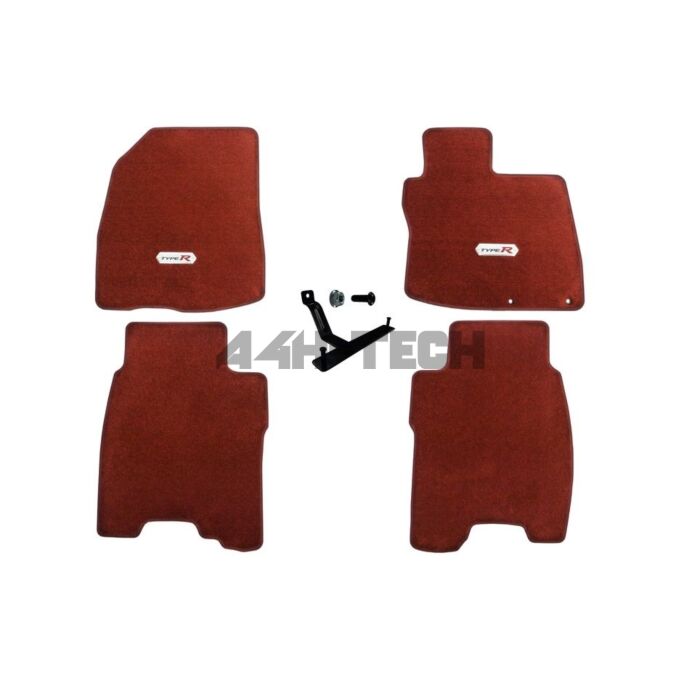 R floor Type 07-12 set RHD) Type | Honda / R A4H-TECH OEM mats | red (Civic 08P15-SMT-522 ALL4HONDA.COM