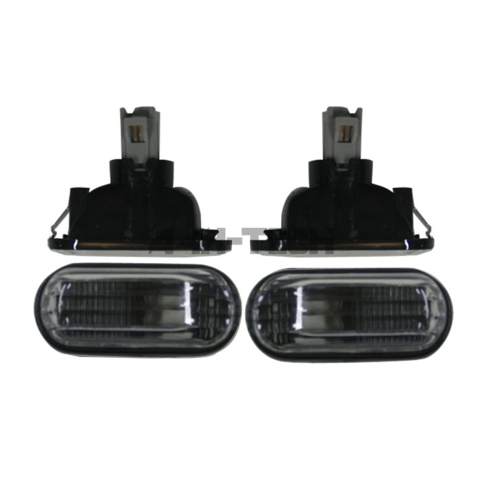 Knipperlichten Zijkant Zwart Plat (Civic/CRX/Del Sol/Integra/S2000) | FL-HONDA-FJM-S | A4H-TECH main product photo