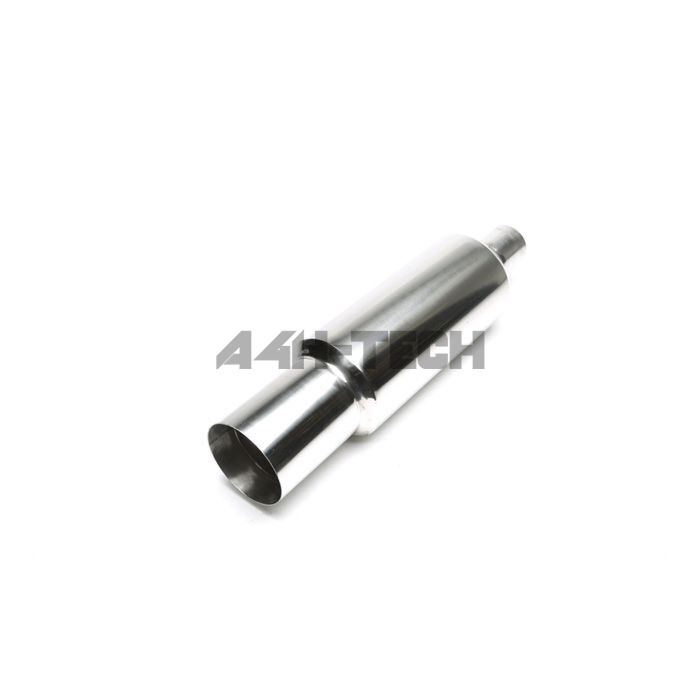 H-Gear Pro-Line Stainless steel sport rear muffler round T-1 115mm (universal) | HG-96UNI23 | A4H-TECH / ALL4HONDA.COM main product photo