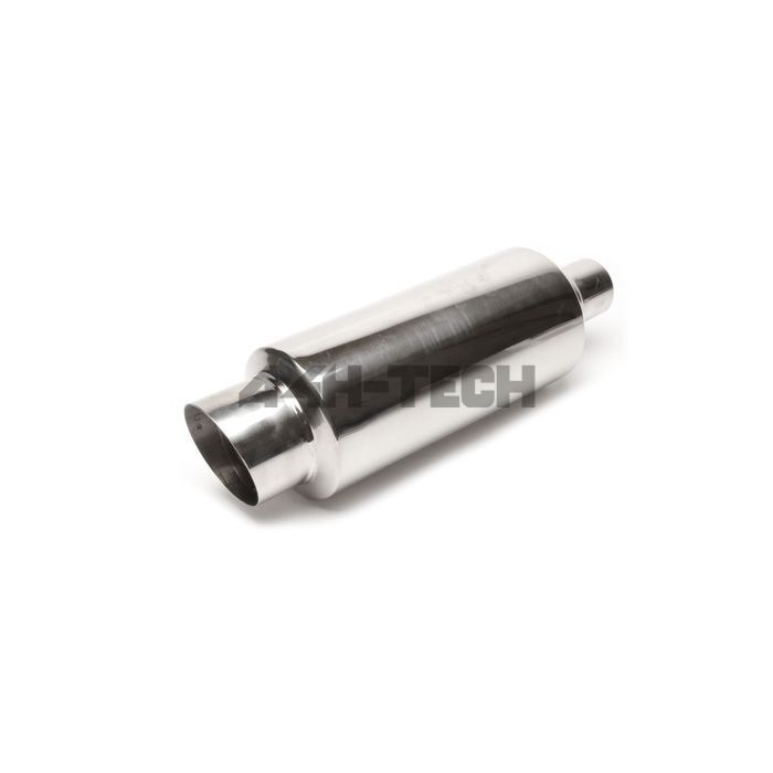 H-Gear Pro-Line Stainless steel sport rear muffler round T-5 100/45mm (universal) | HG-96UNI3 | A4H-TECH / ALL4HONDA.COM main product photo