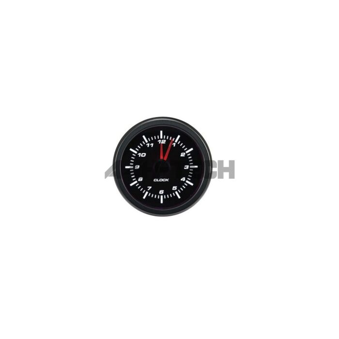 H-Gear Classic Style analog clock 52mm (universal) | HG-PI-48912 | A4H-TECH / ALL4HONDA.COM main product photo