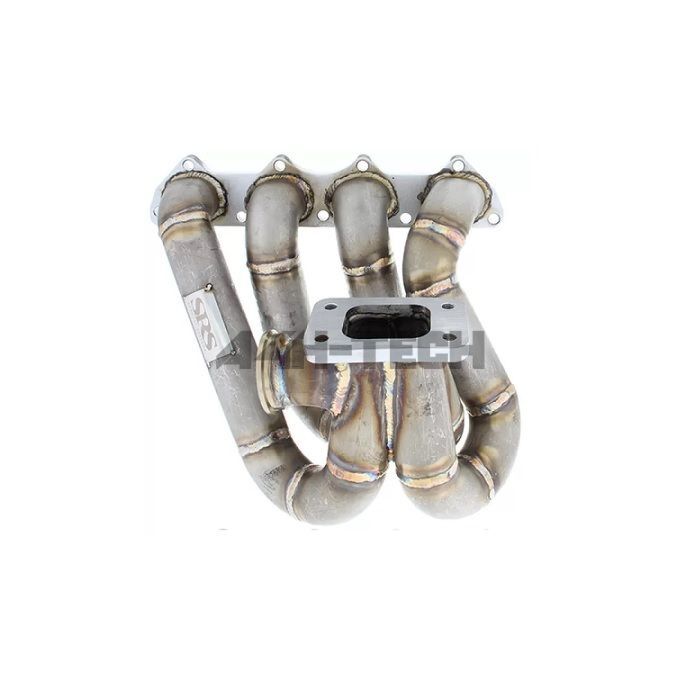SRS Top mount stainless steel turbo manifold T3 (44-46mm V-band) (Honda B-serie engines) | SRS-TM-B-TM-VB | A4H-TECH / ALL4HONDA.COM main product photo