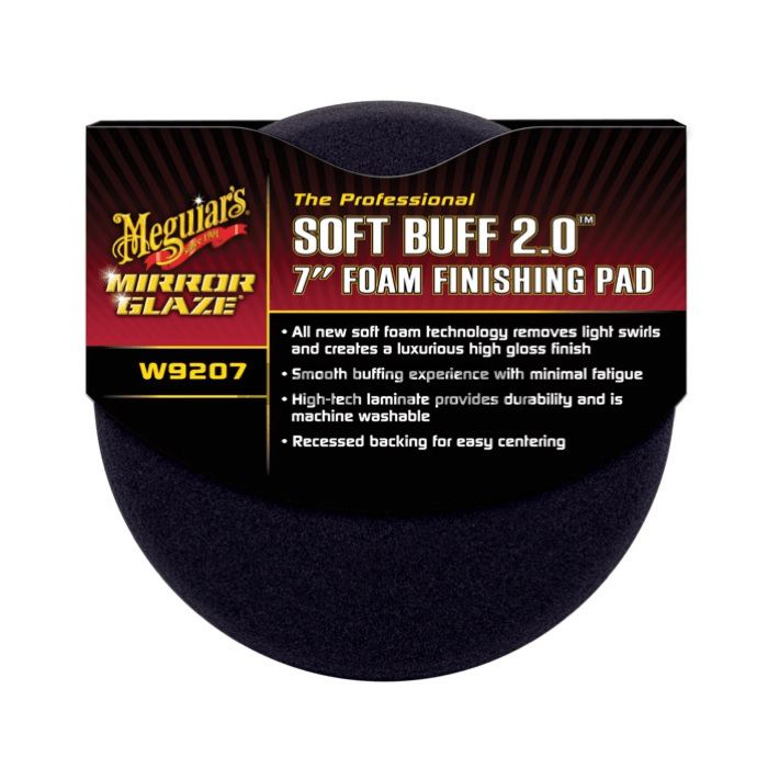 Meguiar's Soft Buff 2.0 Finishing Pad 17cm | W9207 | A4H-TECH main product photo