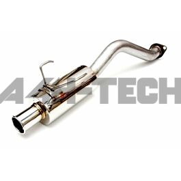 Spoon Sports N1 rear muffler stainless steel (Civic 92-00 3drs/Del