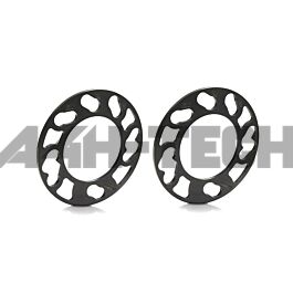 6mm/axle Black TPI Universal wheel spacer set 3mm 4/5-holes PCD 98-114,3mm 6mm/axle Black TPI Universal wheel spacer set 3mm 4/5-holes PCD 98-114,3mm