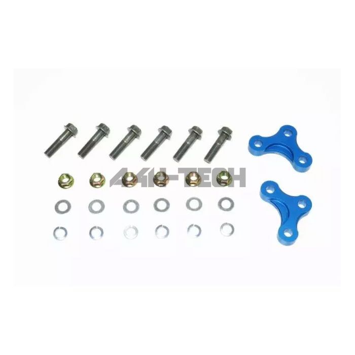 Hardrace Einstellbar kuchelgelenk spacers (Honda Civic 17-21 1.5 Turbo FK7) | HR-8660 | A4H-TECH / ALL4HONDA.COM main product photo