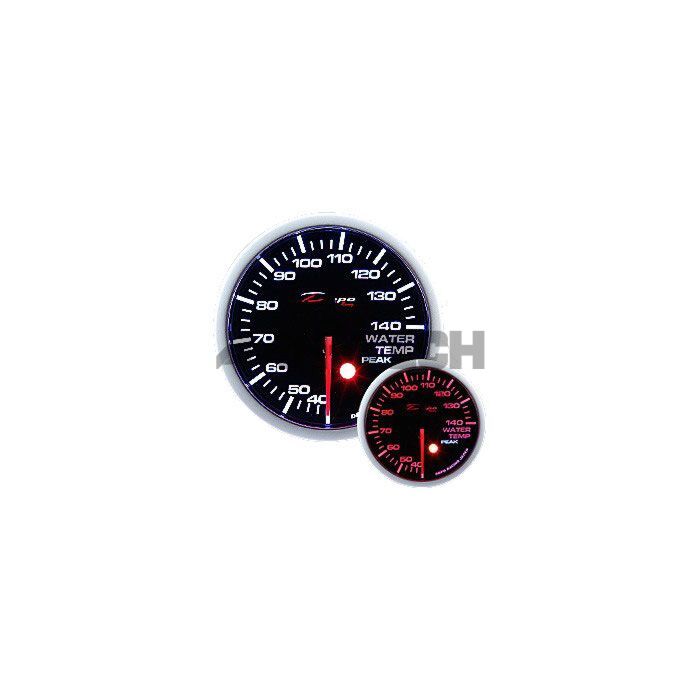 Depo Racing Wassertemperatur anzeige PEAK series 52mm (universal) | PK-WA5237B | A4H-TECH / ALL4HONDA.COM main product photo