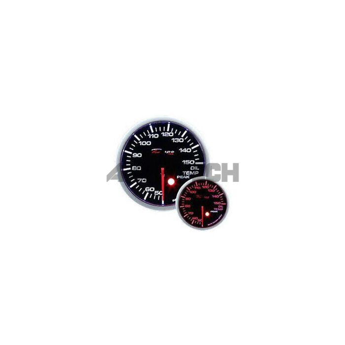 Depo Racing Öltemperatur anzeige PEAK series 52mm (universal) | PK-WA5247B | A4H-TECH / ALL4HONDA.COM main product photo