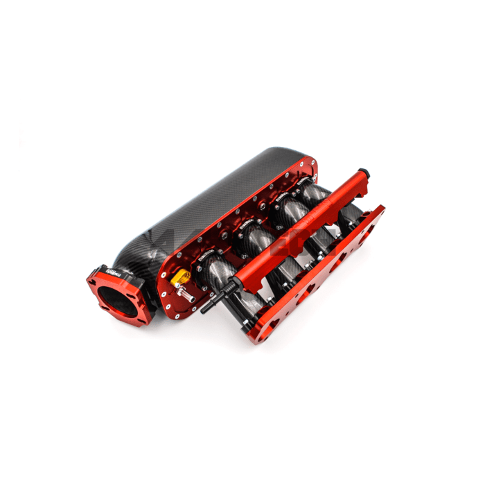 PracWorks Carbon Inlaatspruitstuk 20° Plenum (Honda K20/K24 motoren) | PW-HK-N-20 | A4H-TECH / ALL4HONDA.COM main product photo