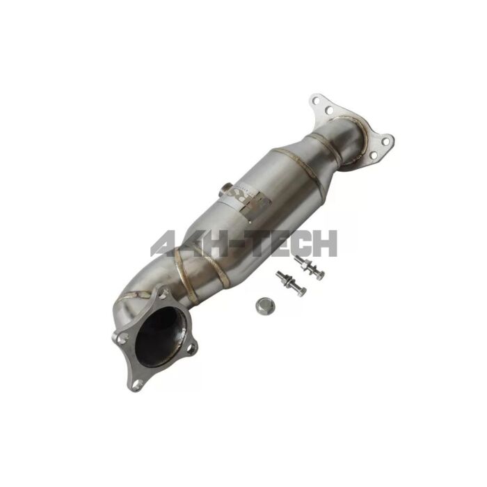 SRS Edelstahl Katalysator Ersatz/Downpipe 76MM (Honda Civic 17-21 1.5 Turbo FK7) main product photo