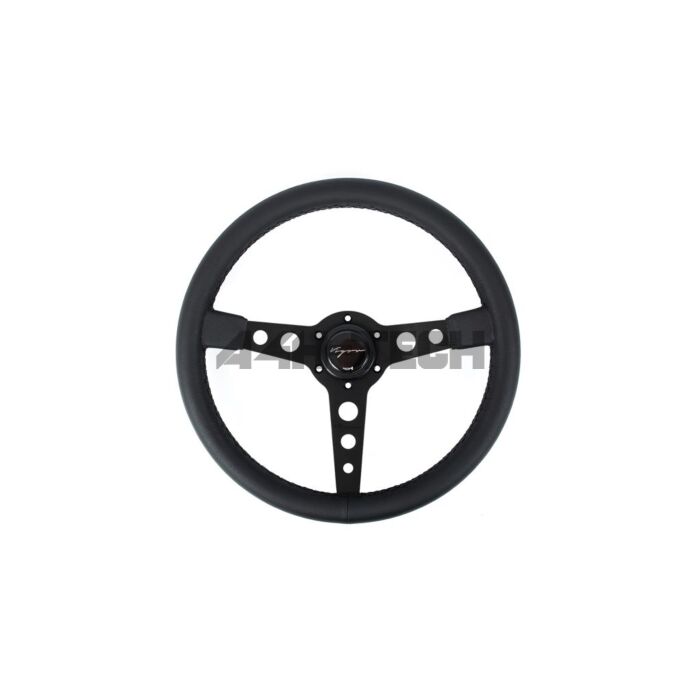 Vigor Monte Carlo (350MM) lenkrad 20mm tief schwarz stitch (universal) | VG-67129 | A4H-TECH main product photo