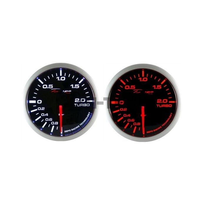 Depo Racing Oliedruk meter 52mm (universeel) | WA5227B-BAR | A4H-TECH main product photo