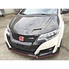 Aeroworks carbon motorkap JC stijl (Civic 2015+ Type R) | 12HDCV5DJCP-010FC