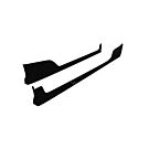 Aerodynamics ABS Side Skirts Type R stijl (Civic 01-06 3drs) | AUS-DX-SHO22