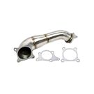 H-Gear Pro-Line Stainless steel catalyst replacement/down pipe 76MM (Honda Civic 17-21 2.0 Type R FK8) | HG-06HO001 | A4H-TECH / ALL4HONDA.COM