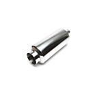 H-Gear Pro-Line Stainless steel sport rear muffler round T-1 115/65mm (universal) | HG-96UNI13 | A4H-TECH / ALL4HONDA.COM