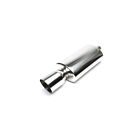 H-Gear Pro-Line Stainless steel sport rear muffler oval T-5 110x115mm (universal) | HG-96UNI2 | A4H-TECH / ALL4HONDA.COM