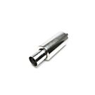 H-Gear Pro-Line Stainless steel sport rear muffler round T-1 110/45mm (universal) | HG-96UNI26 | A4H-TECH / ALL4HONDA.COM