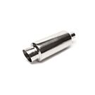 H-Gear Pro-Line Stainless steel sport rear muffler round T-5 100/45mm (universal) | HG-96UNI3 | A4H-TECH / ALL4HONDA.COM