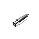 H-Gear Pro-Line Stainless steel sport rear muffler round T-4 125/100/45mm (universal) | HG-96UNI36 | A4H-TECH / ALL4HONDA.COM