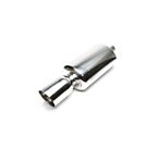 H-Gear Pro-Line Edelstahl sportendschalldämpfer rund T-5 115mm (universal) | HG-96UNI48 | A4H-TECH / ALL4HONDA.COM