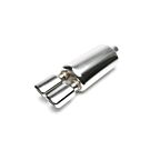 H-Gear Pro-Line Stainless steel sport rear muffler T-9 2x86x70mm (universal) | HG-96UNI50 | A4H-TECH / ALL4HONDA.COM