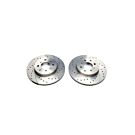 H-Gear Tuner-Line 262mm drilled/grooved brake discs front incl. TUV (Honda Concerto 90-94) | HG-EVOBS2029P | A4H-TECH / ALL4HONDA.COM